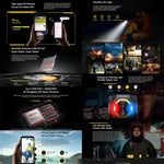 Ulefone Armor Mini 20 Pro، 8GB+256GB، هاتف متين بمعيار IP68/IP69K، شاشة 4.7 بوصة أندرويد 14 MediaTek Dimensity 6300 5G ثماني النواة، شبكة: 5G، NFC، OTG، Armor Mini 20 Pro