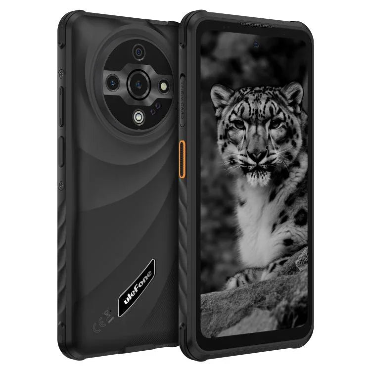 يولفون آرمور X31، 6 جيجابايت+128 جيجابايت، رؤية ليلية، هاتف مقاوم IP68/IP69K، 6.56 بوصة أندرويد 14 ميدياتك هيليو G91 ثماني النواة، الشبكة: 4G، NFC، OTG، آرمور X31
