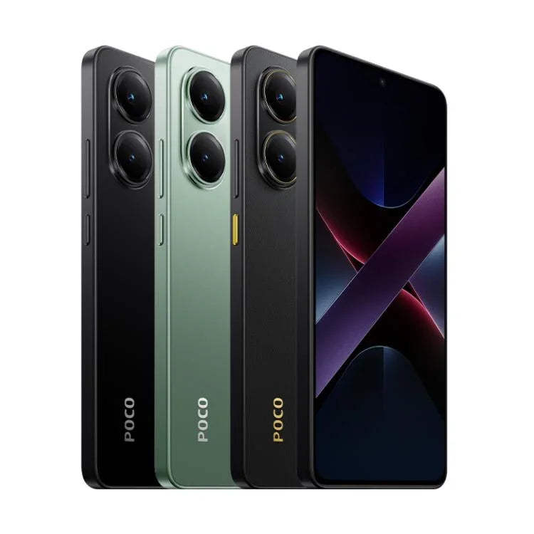 شاومي بوكو X7 برو 5G عالمي، 12 جيجابايت+256 جيجابايت، بصمة تحت الشاشة، 6.67 بوصة شاومي HyperOS 2 ميدياتك ديمينسيتي 8400-ألترا ثماني النواة، NFC، الشبكة: 5G، 12 جيجابايت+256 جيجابايت