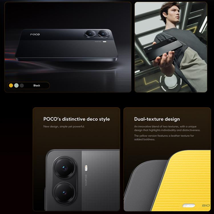 هاتف Xiaomi POCO X7 Pro 5G عالمي، 12GB+512GB، بصمة داخل الشاشة، شاشة 6.67 بوصة، Xiaomi HyperOS 2، معالج MediaTek Dimensity 8400-Ultra ثماني النواة، NFC، شبكة 5G، 12GB+512GB