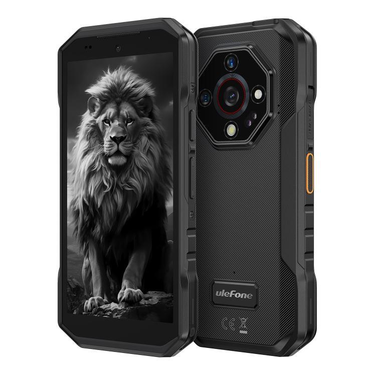 يولفون آرمور X32 برو 5G، 8 جيجابايت+256 جيجابايت، رؤية ليلية، هاتف مقاوم IP68/IP69K، 5.65 بوصة أندرويد 14 ميدياتك ديمينسيتي 6300 ثماني النواة، الشبكة: 5G، NFC، OTG، آرمور X32 برو 5G