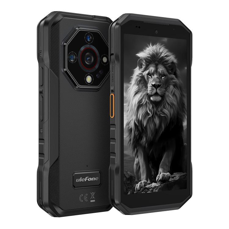 يولفون آرمور X32 برو 5G، 8 جيجابايت+256 جيجابايت، رؤية ليلية، هاتف مقاوم IP68/IP69K، 5.65 بوصة أندرويد 14 ميدياتك ديمينسيتي 6300 ثماني النواة، الشبكة: 5G، NFC، OTG، آرمور X32 برو 5G