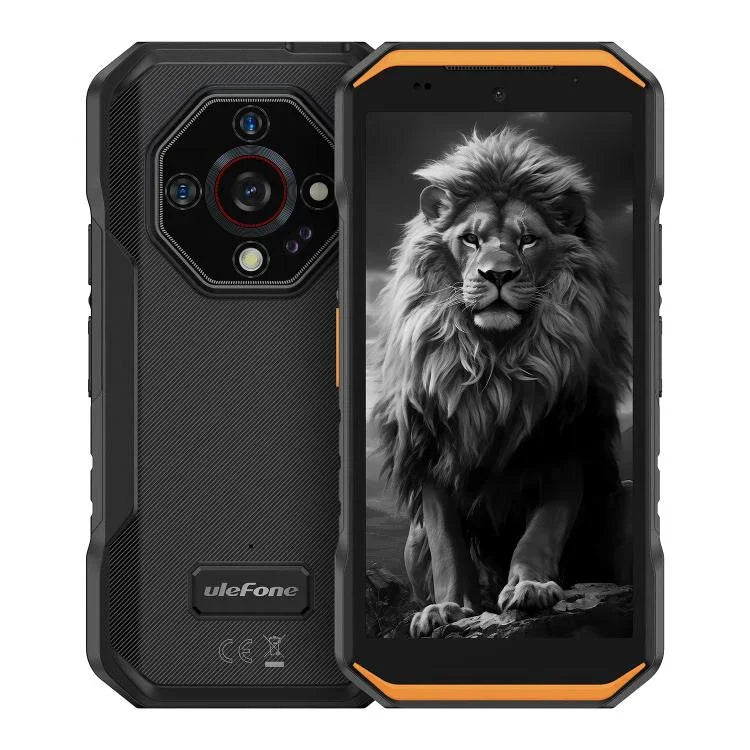 يولفون آرمور X32 برو 5G، 8 جيجابايت+256 جيجابايت، رؤية ليلية، هاتف مقاوم IP68/IP69K، 5.65 بوصة أندرويد 14 ميدياتك ديمينسيتي 6300 ثماني النواة، الشبكة: 5G، NFC، OTG، آرمور X32 برو 5G