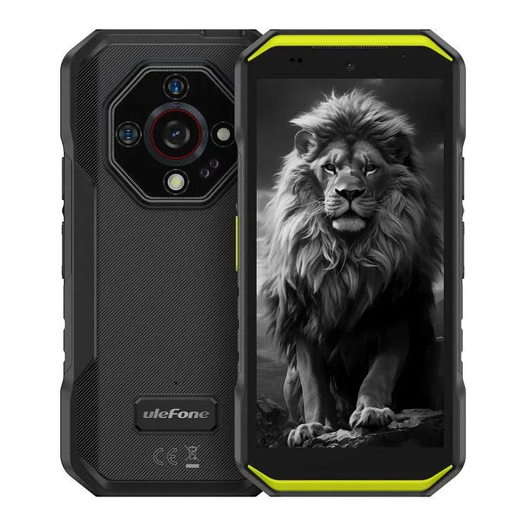 يولفون آرمور X32 برو 5G، 8 جيجابايت+256 جيجابايت، رؤية ليلية، هاتف مقاوم IP68/IP69K، 5.65 بوصة أندرويد 14 ميدياتك ديمينسيتي 6300 ثماني النواة، الشبكة: 5G، NFC، OTG، آرمور X32 برو 5G