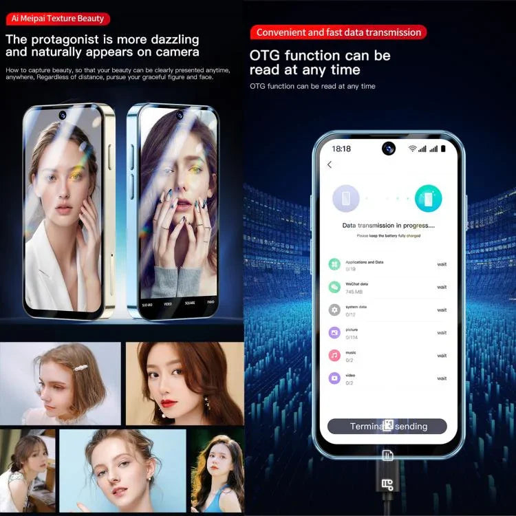 SOYES XS19 برو، 6 جيجابايت+128 جيجابايت، 3.8 بوصة أندرويد 12.0 MTK6762 رباعي النواة، الشبكة: 4G، شريحتي اتصال، GPS، OTG، يدعم متجر جوجل بلاي، 6 جيجابايت+128 جيجابايت