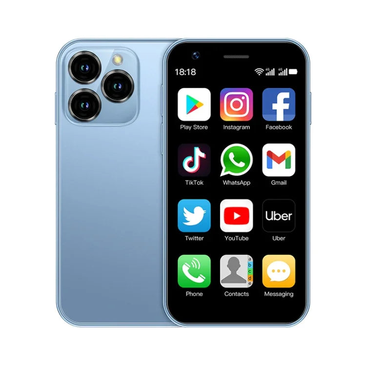 هاتف SOYES XS16، 2GB+16GB، شاشة 3.0 بوصة أندرويد 10.0 معالج MTK6737 رباعي النواة، بلوتوث، واي فاي، شبكة: 4G، شريحتي اتصال، دعم متجر Google Play، 2GB+16GB