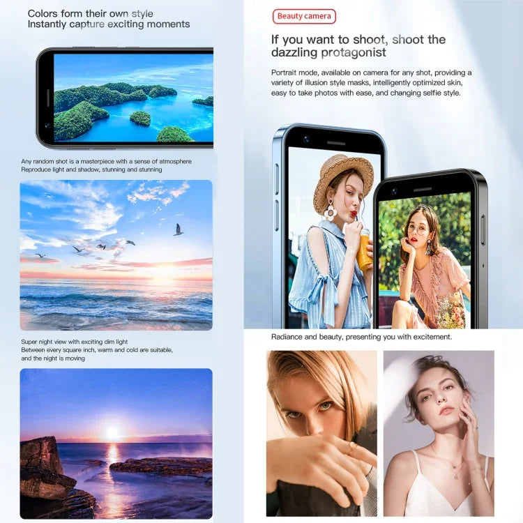 هاتف SOYES XS16، 2GB+16GB، شاشة 3.0 بوصة أندرويد 10.0 معالج MTK6737 رباعي النواة، بلوتوث، واي فاي، شبكة: 4G، شريحتي اتصال، دعم متجر Google Play، 2GB+16GB