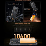 هاتف Oukitel G1 المتين، 6GB+256GB، التعرف على بصمة الإصبع، شاشة 6.52 بوصة أندرويد 14 T606 ثماني النواة، NFC، OTG، شبكة: 4G