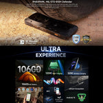 هاتف Ulefone Armor 28 Pro المتين، 16 جيجابايت + 512 جيجابايت، رؤية ليلية، بطارية 10600 مللي أمبير، شاشة 6.67 بوصة + 1.04 بوصة أندرويد 15 MediaTek Dimensity 7300 ثماني النواة، شبكة: 5G، NFC