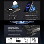 هاتف Ulefone Armor 28 Pro المتين، 16 جيجابايت + 512 جيجابايت، رؤية ليلية، بطارية 10600 مللي أمبير، شاشة 6.67 بوصة + 1.04 بوصة أندرويد 15 MediaTek Dimensity 7300 ثماني النواة، شبكة: 5G، NFC