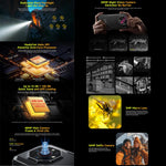 هاتف Ulefone Armor X32 المتين، 8 جيجابايت + 256 جيجابايت، رؤية ليلية، شاشة 5.65 بوصة أندرويد 14 MediaTek Helio G91 ثماني النواة، شبكة: 4G، NFC، OTG