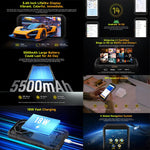 هاتف Ulefone Armor X32 المتين، 8 جيجابايت + 256 جيجابايت، رؤية ليلية، شاشة 5.65 بوصة أندرويد 14 MediaTek Helio G91 ثماني النواة، شبكة: 4G، NFC، OTG