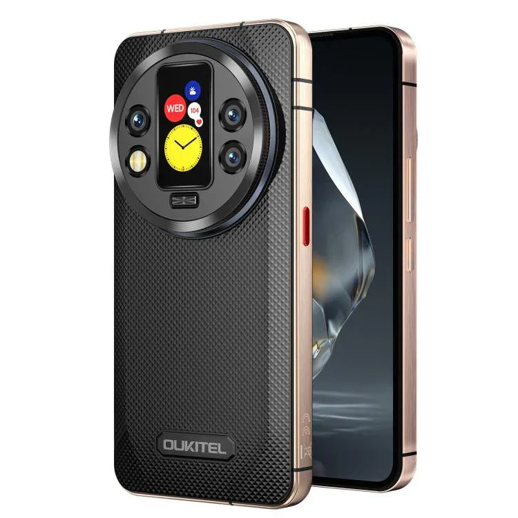هاتف Oukitel WP200 Pro 5G المتين، 24 جيجابايت + 1 تيرابايت، بصمة على الشاشة، شاشة 6.7 بوصة أندرويد 15.0 MTK Dimensity 8200 ثماني النواة، NFC، OTG، شبكة: 5G