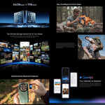 هاتف Oukitel WP200 Pro 5G المتين، 24 جيجابايت + 1 تيرابايت، بصمة على الشاشة، شاشة 6.7 بوصة أندرويد 15.0 MTK Dimensity 8200 ثماني النواة، NFC، OTG، شبكة: 5G