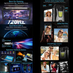 هاتف Unihertz 8849 Tank 3S المتين مع جهاز عرض للرؤية الليلية، 12GB+256GB، شاشة 6.79 بوصة أندرويد 14 معالج Dimensity 8200 ثماني النواة، شبكة: 5G، Tank 3S 12GB+256GB
