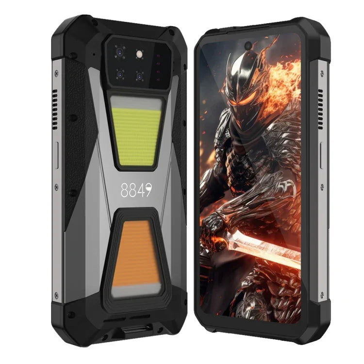 هاتف Unihertz 8849 Tank 3S المتين مع جهاز عرض للرؤية الليلية، 16GB+512GB، شاشة 6.79 بوصة أندرويد 14 معالج Dimensity 8200 ثماني النواة، شبكة: 5G، Tank 3S 16GB+512GB
