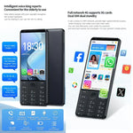 دووف R70 هاتف بلوحة مفاتيح، 6GB+128GB، شاشة 4 بوصة أندرويد 13 Mediatek MT6762 ثماني النواة، شبكة: 4G، يدعم متجر جوجل، بدون كاميرا، بدون كاميرا
