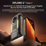 بلاكفيو XPLORE 2، 16 جيجابايت + 1 تيرابايت، شاشة 6.73 بوصة، أندرويد 15، Dimensity 8300 MT6897 ثماني النواة، شبكة: 5G، OTG، NFC، XPLORE 2، 16 جيجابايت + 1 تيرابايت
