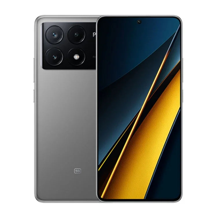 هاتف Xiaomi POCO X6 Pro العالمي، 12GB+512GB، بصمة تحت الشاشة، شاشة 6.67 بوصة Xiaomi HyperOS معالج MediaTek Dimensity 8300-Ultra ثماني النواة 3.35GHz، NFC، شبكة: 5G