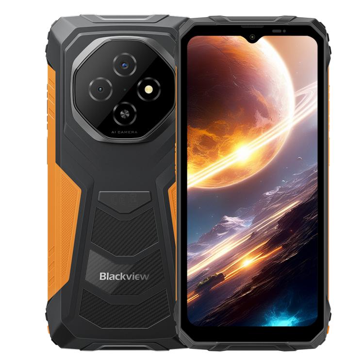 بلاكفيو فورت 1، 6 جيجابايت + 256 جيجابايت، شاشة 6.56 بوصة أندرويد 15 يونسوك UMS9230E T615 ثماني النواة، شبكة: 4G، OTG، NFC، 6 جيجابايت + 256 جيجابايت