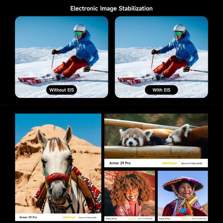 Ulefone Armor 29 Pro هاتف متين، 16GB+512GB، رؤية ليلية، شاشة 6.67 بوصة + 1.04 بوصة، أندرويد 15، MediaTek Dimensity 7400 ثماني النواة، شبكة: 5G، OTG، NFC، Armor 29 Pro