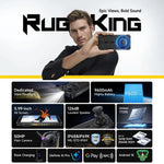 Ulefone RugKing، 8GB+256GB، هاتف متين بمعيار IP68/IP69K، شاشة 5.99 بوصة، أندرويد 15، Unisoc T7255 ثماني النواة، شبكة: 4G، NFC، OTG، RugKing، 8GB+256GB