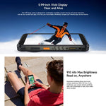 Ulefone RugKing، 8GB+256GB، هاتف متين بمعيار IP68/IP69K، شاشة 5.99 بوصة، أندرويد 15، Unisoc T7255 ثماني النواة، شبكة: 4G، NFC، OTG، RugKing، 8GB+256GB