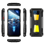 هاتف Oukitel WP58 Pro المتين، 8GB+512GB، التعرف على بصمة الإصبع الجانبية، شاشة 6.7 بوصة أندرويد 15 UMS9621S ثماني النواة، NFC، OTG، شبكة: 5G، 8GB+512GB