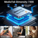 يونيهيرتز تايتان 2 هاتف بلوحة مفاتيح QWERTY فعلية، 12GB+512GB، بصمة إصبع، شاشة 4.5 بوصة + 2 بوصة، أندرويد 15، Dimensity 7300 5G ثماني النواة، شبكة: 5G، NFC، OTG