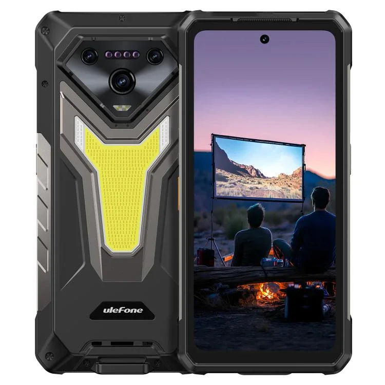 هاتف Ulefone Armor 34+ المتين، 16GB+512GB، رؤية ليلية، IP68/IP69K، شاشة 6.95 بوصة أندرويد 15 MediaTek Dimensity 7400X ثماني النواة، شبكة: 5G، NFC، OTG، Armor 34+
