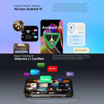 هاتف Ulefone Armor 34 Pro+ المتين مع جهاز عرض، 16GB+512GB، رؤية ليلية، IP68/IP69K، شاشة 6.95 بوصة أندرويد 15 MediaTek Dimensity 7400X ثماني النواة، شبكة: 5G، NFC، OTG، Armor 34 Pro+