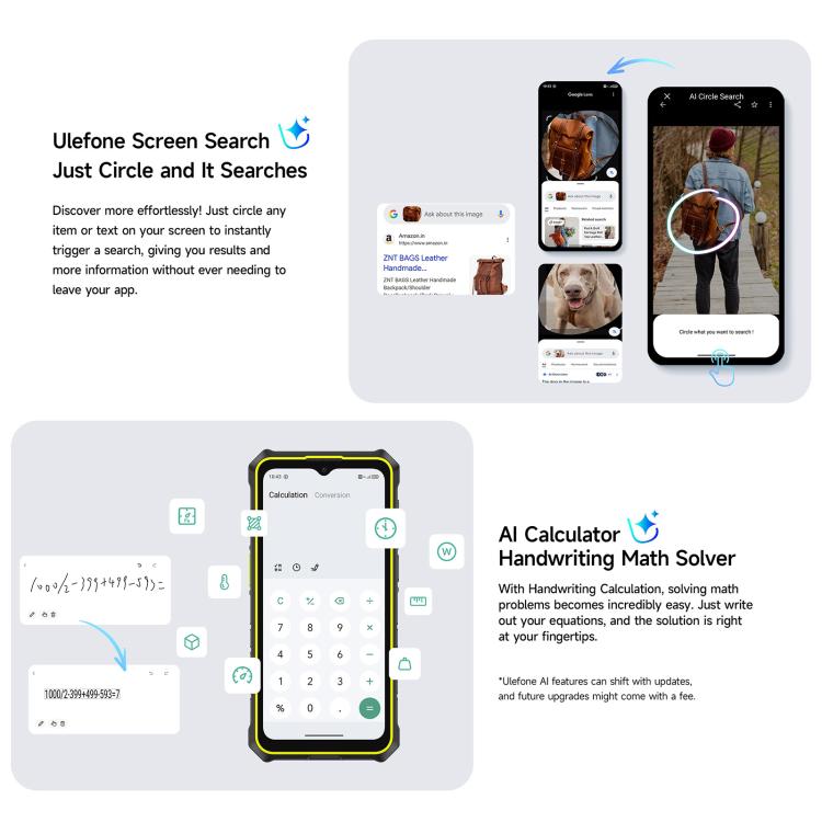 يوليفون روج كينج 3 برو، 8GB+128GB، هاتف متين بمعيار IP68/IP69K، شاشة 6.56 بوصة، أندرويد 15، Unisoc T7250 ثماني النواة، شبكة: 4G، NFC، OTG، روج كينج 3 برو، 8GB+128GB