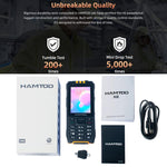 هاتف هامتود H6 مقاوم، 3 جيجابايت + 32 جيجابايت، 2.83 بوصة أندرويد 11 UNISOC SC9832E رباعي النواة، شبكة: 4G، VoLTE، SOS
