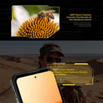هاتف Oukitel WP60 المتين، 12 جيجابايت + 512 جيجابايت، رؤية ليلية، كاميرا 108 ميجابكسل، بصمة جانبية، 7.2 بوصة أندرويد 15 MediaTek Dimensity 7025 ثماني النواة، NFC، OTG، شبكة: 5G، 12 جيجابايت + 512 جيجابايت