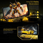هاتف Oukitel WP60 المتين، 12 جيجابايت + 512 جيجابايت، رؤية ليلية، كاميرا 108 ميجابكسل، بصمة جانبية، 7.2 بوصة أندرويد 15 MediaTek Dimensity 7025 ثماني النواة، NFC، OTG، شبكة: 5G، 12 جيجابايت + 512 جيجابايت