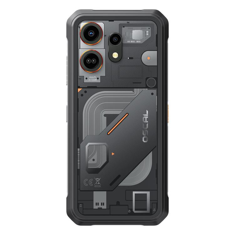 Blackview Oscal Marine 3، 8 جيجابايت + 128 جيجابايت، 6.56 بوصة أندرويد 15 Unisoc UMS9230E T615 ثماني النواة، شبكة: 4G، OTG، NFC، 8 جيجابايت + 128 جيجابايت