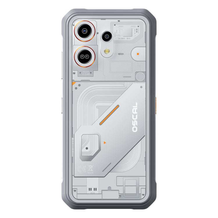 Blackview Oscal Marine 3، 8 جيجابايت + 128 جيجابايت، 6.56 بوصة أندرويد 15 Unisoc UMS9230E T615 ثماني النواة، شبكة: 4G، OTG، NFC، 8 جيجابايت + 128 جيجابايت