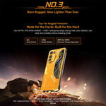 بلاكفيو أوسكال فورت 5، 12GB+256GB، شاشة 6.78 بوصة أندرويد 16 ميدياتك MT8781 Helio G100 ثماني النواة، شبكة: 4G، OTG، NFC