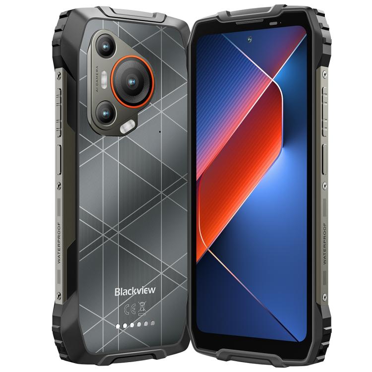 هاتف بلاكفيو BL7000 مقاوم، 8GB+512GB، شاشة 6.78 بوصة أندرويد 15 ميدياتك Dimensity 6300 ثماني النواة، شبكة: 5G، NFC، OTG، 8GB+512GB