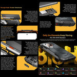 هاتف بلاكفيو BL7000 مقاوم، 8GB+512GB، شاشة 6.78 بوصة أندرويد 15 ميدياتك Dimensity 6300 ثماني النواة، شبكة: 5G، NFC، OTG، 8GB+512GB