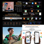 هاتف بلاكفيو BL7000 مقاوم، 8GB+512GB، شاشة 6.78 بوصة أندرويد 15 ميدياتك Dimensity 6300 ثماني النواة، شبكة: 5G، NFC، OTG، 8GB+512GB