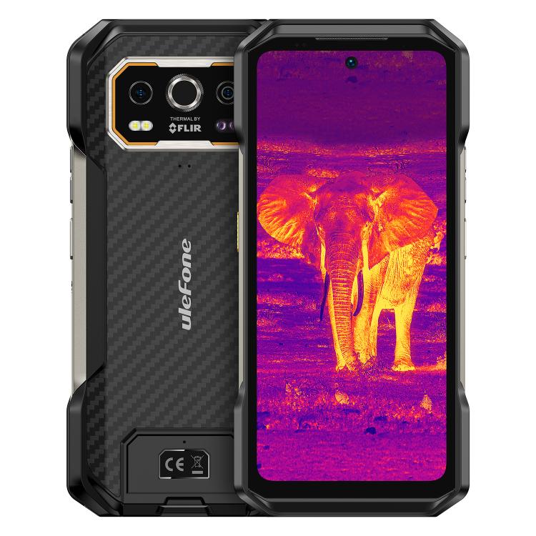 هاتف Ulefone Armor 27T+ المتين، 12 جيجابايت+256 جيجابايت، كاميرا حرارية، رؤية ليلية، بطارية 10600 مللي أمبير، شاشة 6.78 بوصة أندرويد 14، MediaTek Helio G99 ثماني النواة، شبكة: 4G، NFC، OTG، Armor 27T+
