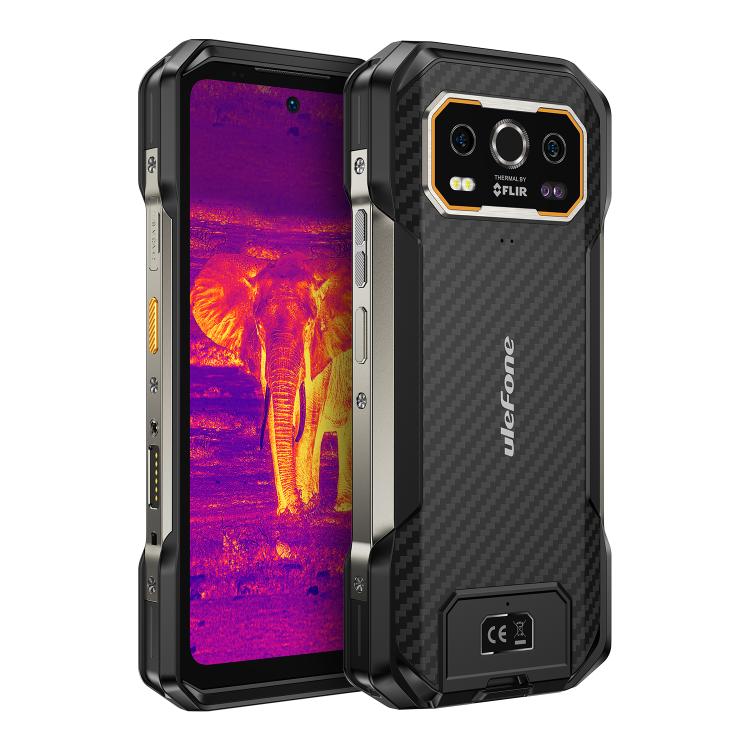 هاتف Ulefone Armor 27T+ المتين، 12 جيجابايت+256 جيجابايت، كاميرا حرارية، رؤية ليلية، بطارية 10600 مللي أمبير، شاشة 6.78 بوصة أندرويد 14، MediaTek Helio G99 ثماني النواة، شبكة: 4G، NFC، OTG، Armor 27T+