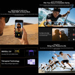 هاتف بلاكفيو ROCK 3 المتين، كاميرا تصوير حراري، 8GB+256GB، شاشة 6.78 بوصة، أندرويد 16، MT8781 Helio G100 ثماني النواة، شبكة: 4G، OTG، NFC