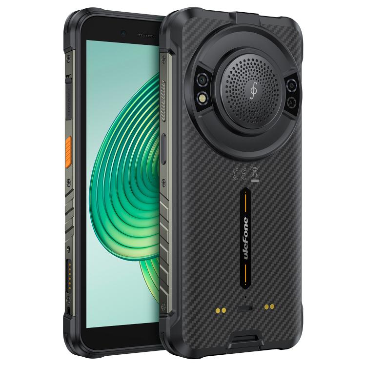 هاتف Ulefone RugKing المتين، 8GB+128GB، IP68/IP69K، شاشة 5.99 بوصة، أندرويد 15، Unisoc T7255 ثماني النواة، شبكة: 4G، NFC، OTG، RugKing، 8GB+128GB