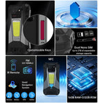 هاتف Unihertz 8849Tank X المتين مع بروجكتور، 16 جيجابايت + 512 جيجابايت، بصمة جانبية، رؤية ليلية، شاشة 6.78 بوصة، أندرويد 15، MediaTek Dimensity 8200 ثماني النواة، شبكة: 5G، NFC، Tank X 16 جيجابايت + 512 جيجابايت