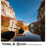 هاتف Unihertz 8849Tank X المتين مع بروجكتور، 16 جيجابايت + 512 جيجابايت، بصمة جانبية، رؤية ليلية، شاشة 6.78 بوصة، أندرويد 15، MediaTek Dimensity 8200 ثماني النواة، شبكة: 5G، NFC، Tank X 16 جيجابايت + 512 جيجابايت