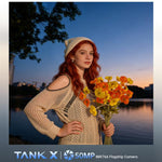هاتف Unihertz 8849Tank X المتين مع بروجكتور، 16 جيجابايت + 512 جيجابايت، بصمة جانبية، رؤية ليلية، شاشة 6.78 بوصة، أندرويد 15، MediaTek Dimensity 8200 ثماني النواة، شبكة: 5G، NFC، Tank X 16 جيجابايت + 512 جيجابايت