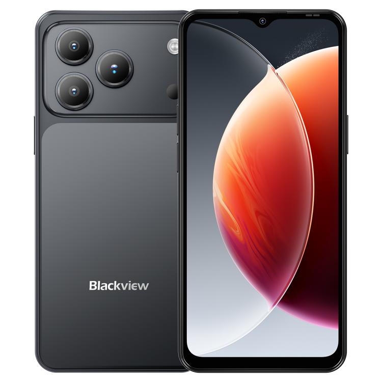 بلاك فيو WAVE 7C، 4 جيجابايت + 128 جيجابايت، شاشة 6.56 بوصة، أندرويد 16، Unisoc UMS312 Tiger T310 رباعي النواة، شبكة: 4G، OTG، 4 جيجابايت + 128 جيجابايت