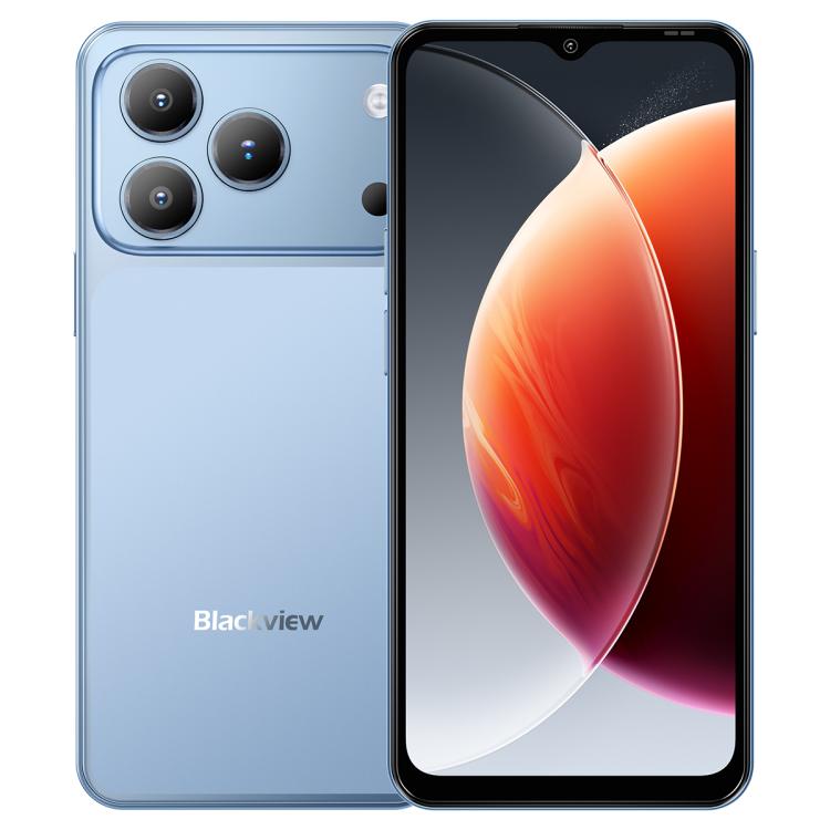 بلاك فيو WAVE 7C، 4 جيجابايت + 128 جيجابايت، شاشة 6.56 بوصة، أندرويد 16، Unisoc UMS312 Tiger T310 رباعي النواة، شبكة: 4G، OTG، 4 جيجابايت + 128 جيجابايت